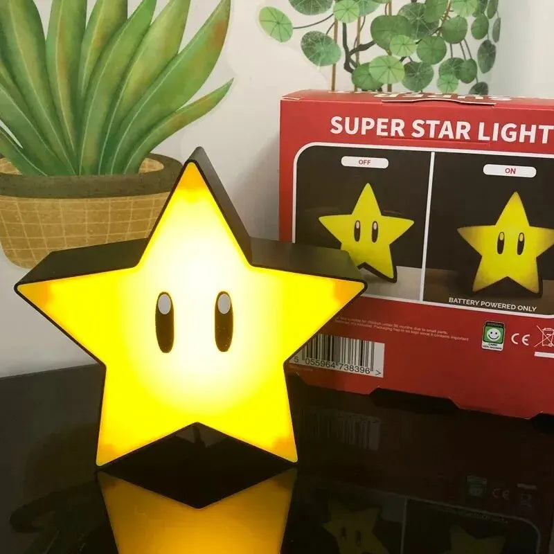 Super Star Light Figure Led Music Night Light Sound Usb Charging Desk Lamp For Gifts Xmas Toys