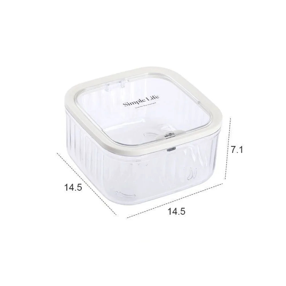 Hair Accessories Storage Box Portable Children's Headband Hair Clip Casket Cotton Swab Organization with Lid  Hair Accessories