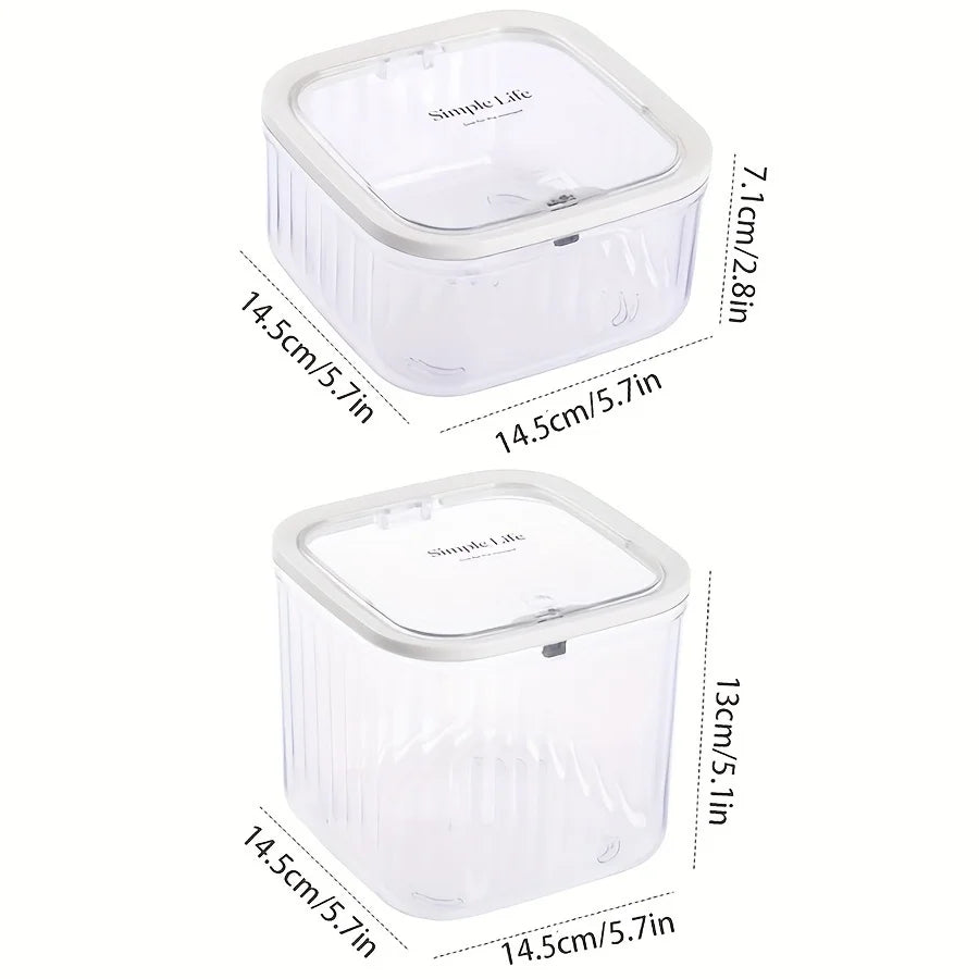 Hair Accessories Storage Box Portable Children's Headband Hair Clip Casket Cotton Swab Organization with Lid  Hair Accessories